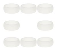 RORPOIR Anelli Sportivi in Silicone Morbido da Uomo 8 Pezzi, Anello Fitness Flessibile e Resistente All’acqua per Allenamento, Ciclismo e Nuoto, Accessori Palestra Confortevoli per Dita