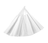 RORPOIR Appassionato di Tai Chi Ventaglio per Matrimoni Ventaglio per Feste Ventaglio per Decorazioni Ventaglio Decorativo ventagli del Festival Fan del Tai Chi Cinese plastica- Bianca