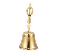 RORPOIR Campanella Mano Buddhista in Rame Strumento per Meditazione e Preghiera Quadrato per Adulti Ed Anziani Decorazione Zen per Tranquillo e