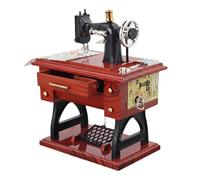 RORPOIR Carillon retrò Decorazione della Macchina da Cucire Macchina da Cucire plastica Marrone