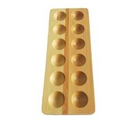RORPOIR Contenitore Istantaneo Per Contenitori in Legno 12 Scatole Vassoio Contenitore Per Organizzazione Domestica Materiale in Legno Decorativo Adatto Per Frigorifero