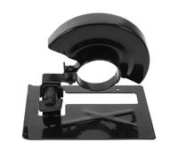 RORPOIR Coperchio Protettivo in Acciaio Cementato Argento Base di Supporto 138x90x40mm Resistente e Facile da Trasportare per Smerigliatrice Angolare per Uso Industriale