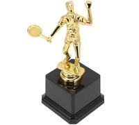 RORPOIR Coppa da Badminton per Competizioni e Talent Show Decorativa in Plastica, Statuina Realistica Superficie Liscia Senza Bave, Premio Elegante
