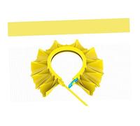 RORPOIR Cuffia Doccia per Bambini in Tpe Giallo, Cappello Protegge Orecchie e Occhi, Evita Shampoo e Acqua, per Bagno dei Piccoli Colore Casuale