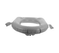 RORPOIR Cuscino Gonfiabile per Water con Ventose e Borsa Trasporto Comfort Ottimale per Anziani Facile Installazione e Sicurezza Garantita