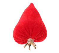 RORPOIR decorazione del vassoio dell'amore Ornamento di San ornamento a forma di cuore Red