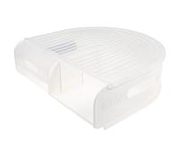 RORPOIR Dispenser Per Frigorifero Organizer A Forma Di U A Singolo Contenitore Per La Conservazione in Cucina Organizer Per Frigorifero Custodia Spessa E Resistente All'usura