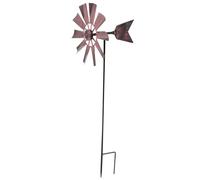 RORPOIR Girandola in Ferro Decorativa e Robusta per Giardino, Elegante Scultura da Esterno per Vacanze Estive e Decorazione Giardino Vento