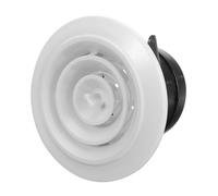 RORPOIR Griglia Di Ventilazione A Parete Per Soffitto Rotondo Con Ventola Di Scarico in Plastica