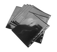 RORPOIR Inserti per Album di Francobolli 9 Fori Pagina Singola Materiale Protettivo Fogli Mobili per Collezionisti Pagine di Francobolli per Raccoglitori Set da 10 Pezzi