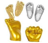 RORPOIR Kit Fai da Te per Impronte di E Piedi di Neonati Argilla per Calchi di Dettagli 3d Accurati