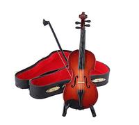 RORPOIR Mini Di Violino Strumento Piccolo Violino Per Decorazione Da Tavolo Per La Musica