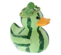 RORPOIR Miniatura in Resina Tema Anguria Decorazione Divertente per Scrivania e Feste Estive Scultura Animale Piccola per Addobbi e Regali Originali