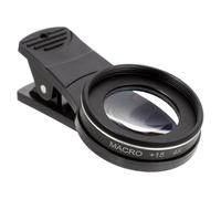 RORPOIR Obiettivo Macro 15x Per Fotocamera Del Telefono Ottica Esterna Alta Definizione Clip in Acciaio Inossidabile Resistente in Alluminio Facile Da Installare