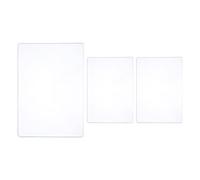 RORPOIR Piastra Gel Riutilizzabile 3 Pezzi, per Stampa Artistica | Gel Plate Printing, Adatta a Scrapbooking e Card Making, Compatibile Colori e Pressa per Timbri