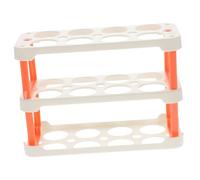 RORPOIR Portauova in Plastica Trasparente a Due Strati, Scatola Delle Uova Compatta Per Frigorifero, Vassoio Impilabile Per La Conservazione Ordinata Delle Uova in Cucina