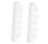 RORPOIR Portauova in Schiuma 2 Set da 10 Pezzi Supporto per Scatola Salvaspazio, Contenitore per Uova da Cucina e Frigo, Uso Domestico e Ristorante, Bianco