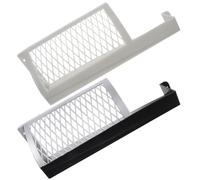 RORPOIR Rete Porta Palloni Sostitutiva senza Odore in Plastica Nera 2 Pezzi Accessorio per Macchina da Calcio da Tavolo Colore Casuale per Calcio Balilla per Giochi