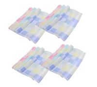 RORPOIR Salviette Antiruttino in Cotone Per Ragazzo Ragazza 12 Pezzi, Asciugamani Assorbenti Per Ragazzo Ragazza Piccoli Multifunzionali e Morbidi, Per Uso Quotidiano e Regali Per Genitori