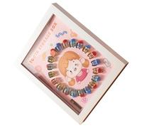 RORPOIR Scatola per Denti da Latte in Abs, Portafoto a Cornice, Bianco per Bambini, Ricordo per Denti e Chioma, Regalo Tenero