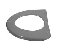 RORPOIR Sedile WC Pieghevole Portatile in Plastica Cuscino per Adulto Compatibile con Tutti i WC per Viaggi e Case in Affitto Design Compatto e Facile da Trasportare