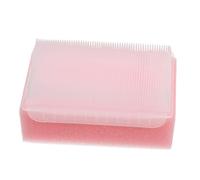 RORPOIR Sensoriale Riutilizzabile per Bagnetto e Doccia Setole Morbide e Ed Esfoliazione per Tutte Età Strumento Ergonomico e Portatile Rosa