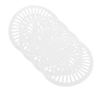 RORPOIR Set 4 Copri-tappo Per Lavatrice 24 Cm in Plastica, Piastra Di Pressione Morbida Per Asciugatura Senza Pieghe, Accessori Per Capi Delicati e Asciugatrice