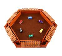 RORPOIR Shut The Box Gioco con Gioco da Matematica per Feste e Raduni Familiari Facile da Usare e Multi-Giocatore
