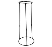 RORPOIR Stand Da Tamburo Africano Ripiano Per La Pratica Della Batteria Staffa Per Tamburo Africano Porta Tamburo Strumenti Musica Stand Alludi Supporto Per Djembe Acciaio Carbonio Nero