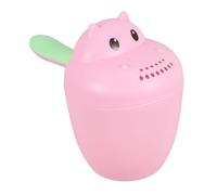 RORPOIR Tazza Per Risciacquo Dello Shampoo Forma Di Ippopotamo Per Ragazzo Ragazza Ragazza Pratica Per Viaggi e Casa Realizzata in Bordi Lisci Per Uso Sicuro e Confortevole