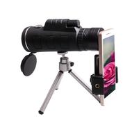 RORPOIR Telescopio Monoculare Con Design Visione Notturna Treppiede Lega Di Alluminio e Clip Per Smartphone Per Escursioni e Osservazione Della
