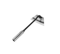 RORPOIR Zappetta per Orto Manuale 35cm in Acciaio al Manganese | Strumento Robusto e Resistente All’usura, per Giardinaggio e Campeggio, Finitura Argento, Uso Semplice