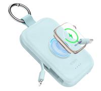 RORRY Power Bank, batteria esterna da 5000 mAh con cavo integrato, per iPhone 17