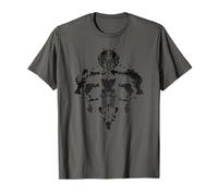 Rorschach Ink Blot Test T Shirt Cool Psicologia Regalo Maglietta