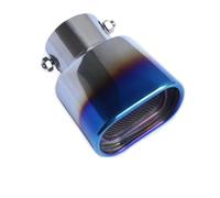 RORVECQ 1 Pezzo Scarico Aria Auto Silenziatore Tubo Terminale Esterno Tubo Di Scappamento Per Mitsubishi Per Eclipse Cross 2017 2018 2019(Blu,Tubo singolo)