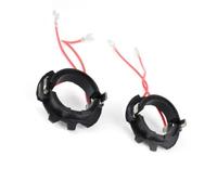 RORVECQ 2 Pezzi H7 LED Lampadina Per Fari Anabbaglianti Universale Clip Adattatore Presa Supporto Faro Per VW Per Golf 5 MK5 Per Jetta
