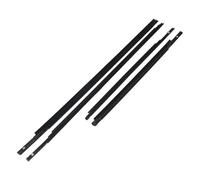 RORVECQ 4 Pezzi Guarnizione Esterna Gomma Finestrino Auto Per Toyota Per Yaris Berlina 2007-2016 Fascia Tenuta Impermeabile Sotto Pressione