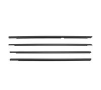 RORVECQ 4PCS Cinghia Vetro Della Porta Modanatura Esterna Guarnizione Per Suzuki Per Grand Per Vitara 2009-2013 Parti Di Accessori Auto