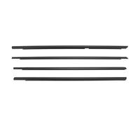RORVECQ 4PCS Guarnizione Cinghia Esterna Vetro Porta Per Suzuki Per Grand Per Vitara 2009 2010 2011 2012 2013