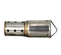 RORVECQ 51mm/60mm Silenziatore Universale Per Tubo Di Scarico Per Moto Con Catalizzatore DB Killer Regolabile E Rimovibile In Acciaio Inox(C-50.8mm)
