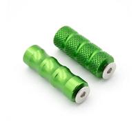 RORVECQ 6mm CNC Corsa Moto Leva Freno Poggiapiedi Pedale Per Y&amaha YZF R1 R3 R25 R6 R7 R15 R125 MT07 MT09 MT03 FZ09(Verde)