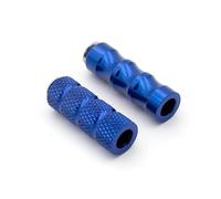 RORVECQ 6mm CNC Corsa Moto Leva Freno Poggiapiedi Pedale Per Y&amaha YZF R1 R3 R25 R6 R7 R15 R125 MT07 MT09 MT03 FZ09(Blu)