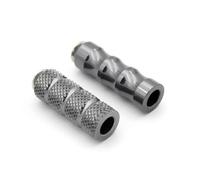 RORVECQ 6mm CNC Corsa Moto Leva Freno Poggiapiedi Pedale Per Y&amaha YZF R1 R3 R25 R6 R7 R15 R125 MT07 MT09 MT03 FZ09(GRIGIO)