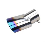 RORVECQ Accessori Auto Tubo Di Scarico Cromato Acciaio Inox Custodia Per Mitsubishi Per Pajero V31 V33 V73 V93 V97 2007 2008 2009-2020(Blu)