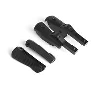 RORVECQ Accessori Moto Estensioni Pedali Passeggero Posteriore Per VESPA GTS250 GT60 GT GTS GTV 125 200 250 300 GTS300(NERO,IMPOSTATO)