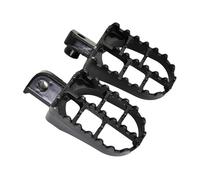 RORVECQ Accessori Per Moto Pedana Larga Peg Poggiapiedi Peg Pedali Per Y&amaha PW50 PW80 TTR 50 90(NERO)