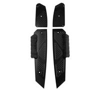 RORVECQ Accessori Per Pedane Per Moto Solette Per Scooter Tappetino Per Poggiapiedi Per Forza300 Per Forza350 2018 2019 2020 2021 2022 2023(NERO)