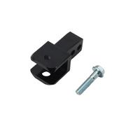 RORVECQ Adattatore Universale Per Rialzo Forcella Ammortizzatore Posteriore Moto Scooter Ciclomotori In Alluminio CNC(NERO)