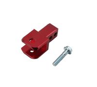 RORVECQ Adattatore Universale Per Rialzo Forcella Ammortizzatore Posteriore Moto Scooter Ciclomotori In Alluminio CNC(ROSSO)