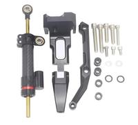 RORVECQ Ammortizzatore Sterzo Stabilizzatore Moto Per Yamaha MT-09 MT09 Per Tracer 2015-2017 Con Kit Staffe Montaggio(Model N)